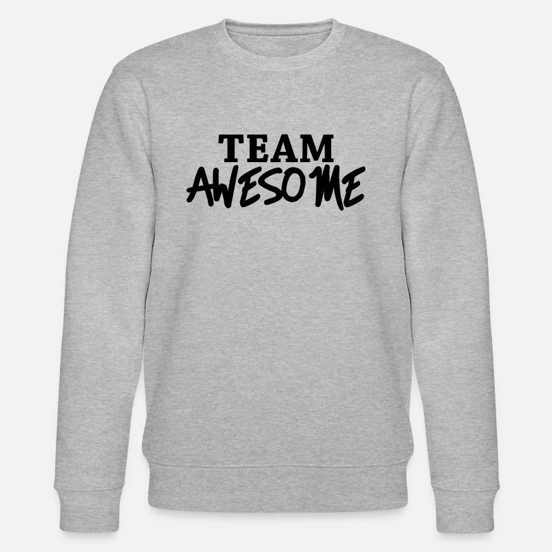 Team Awesome - Sweat bio CHANGER Stanley/Stella Unisexe - gris chiné