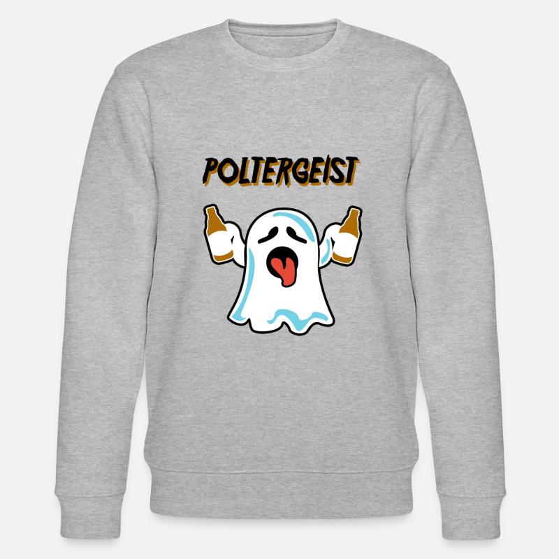 Polterer, Polterabend, Junggeselle, Geschenk - Stanley/Stella Unisex Bio-Sweatshirt CHANGER  - Grau meliert