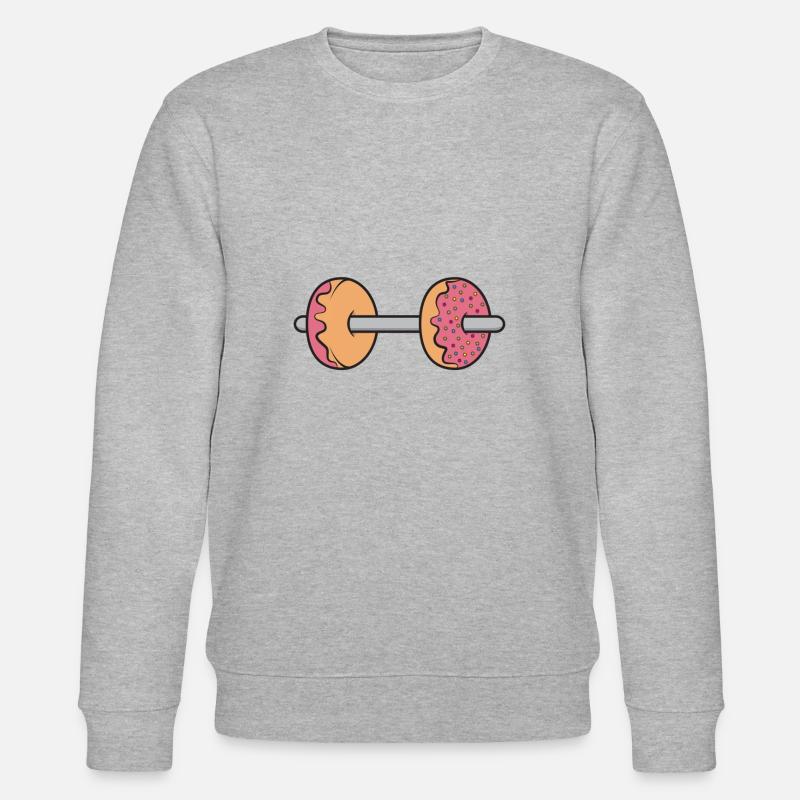 Donut Dumbell - Stanley/Stella Unisex Bio-Sweatshirt CHANGER  - undefined