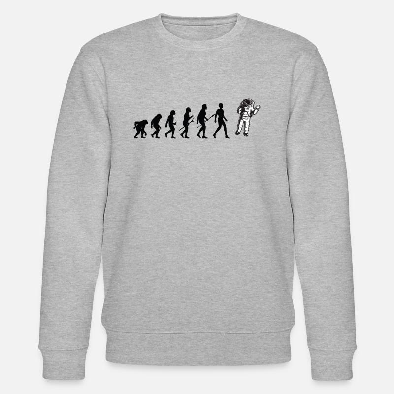 Evolution Spatial - Stanley/Stella CHANGER Unisex Organic Sweatshirt - heather grey