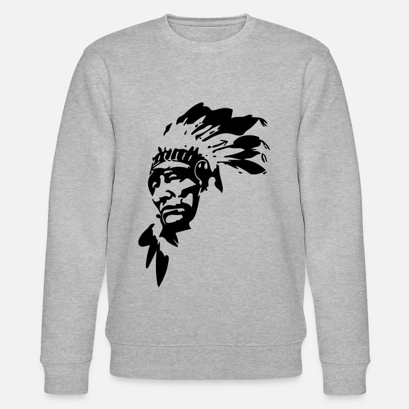 indigène - Sweat bio CHANGER Stanley/Stella Unisexe - gris chiné