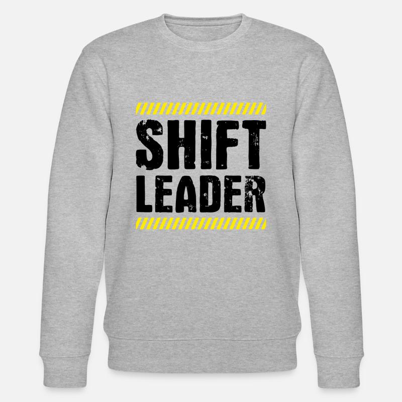 Chef de quart Shiftleader - Sweat bio CHANGER Stanley/Stella Unisexe - gris chiné