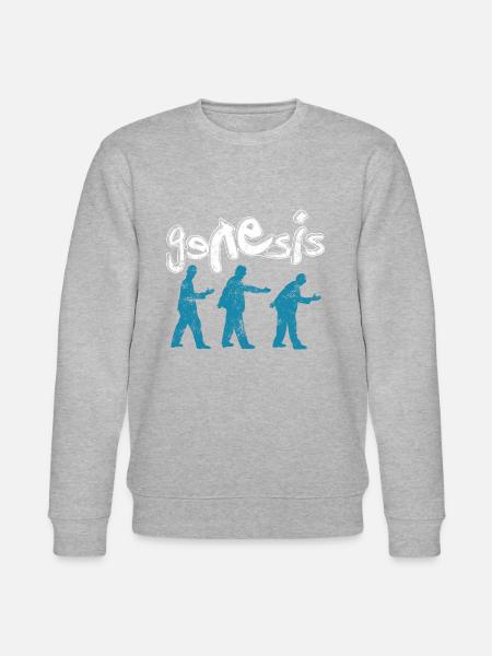 Genesis I Can't Dance Logo - Stanley/Stella CHANGER Unisex Organic Sweatshirt - heather grey