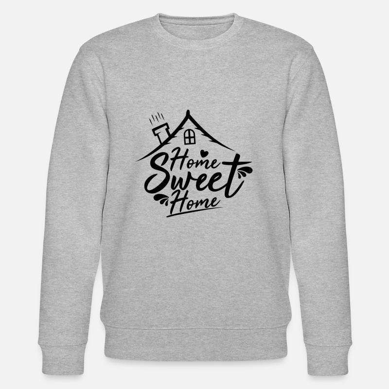 Zuhause - Stanley/Stella Unisex Bio-Sweatshirt CHANGER  - Grau meliert