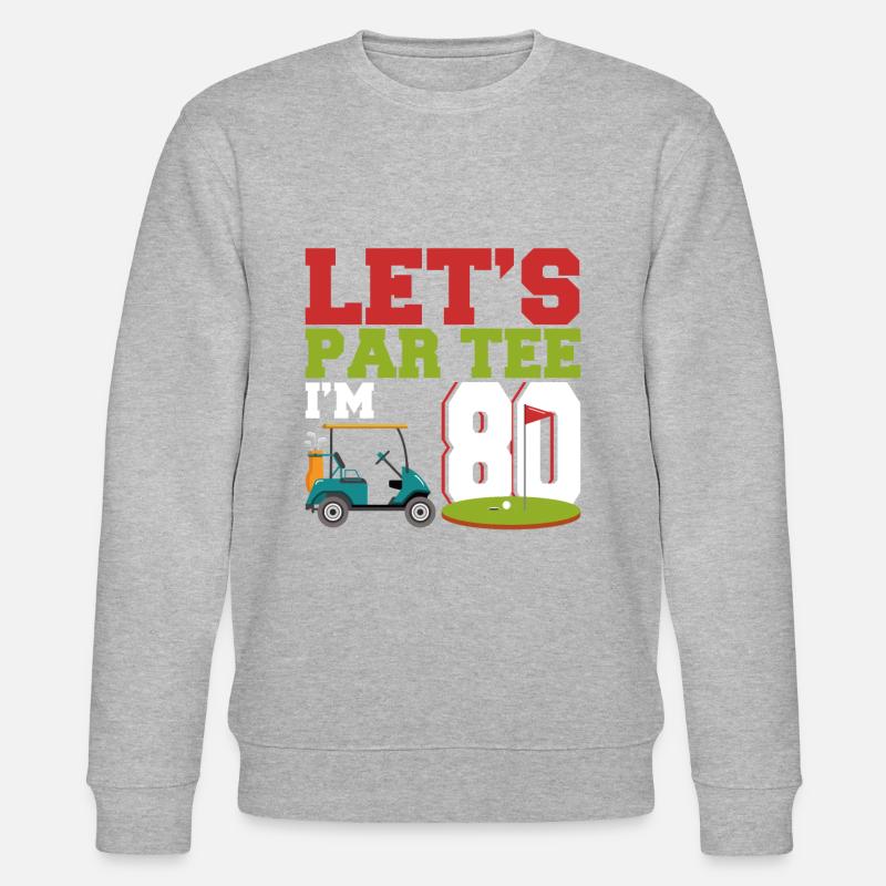 Gift for golfers - Stanley/Stella CHANGER Unisex Organic Sweatshirt - heather grey