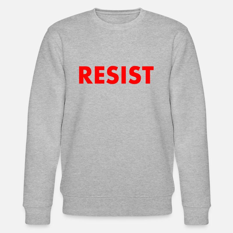 Resist - Stanley/Stella Unisex Bio-Sweatshirt CHANGER  - Grau meliert