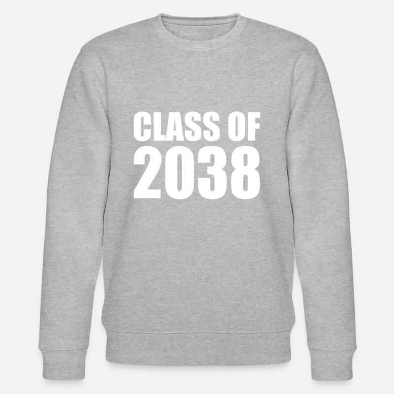 Class of 2038 - Stanley/Stella CHANGER Unisex Organic Sweatshirt - heather grey