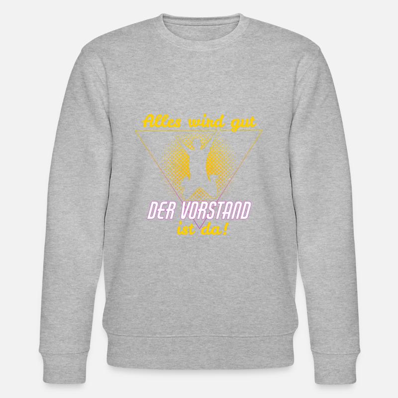 Vorstand - Stanley/Stella Unisex Bio-Sweatshirt CHANGER  - Grau meliert