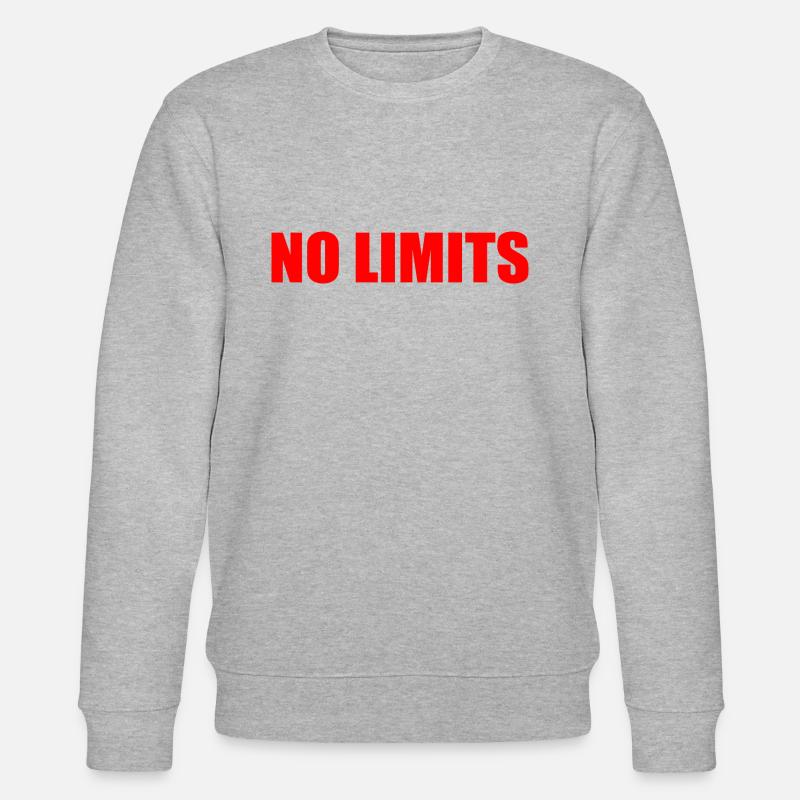 No limits - Sweat bio CHANGER Stanley/Stella Unisexe - gris chiné