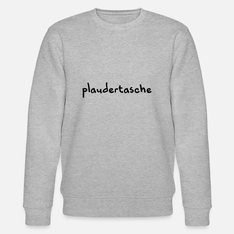 plaudertasche - Stanley/Stella Unisex Bio-Sweatshirt CHANGER  - Grau meliert