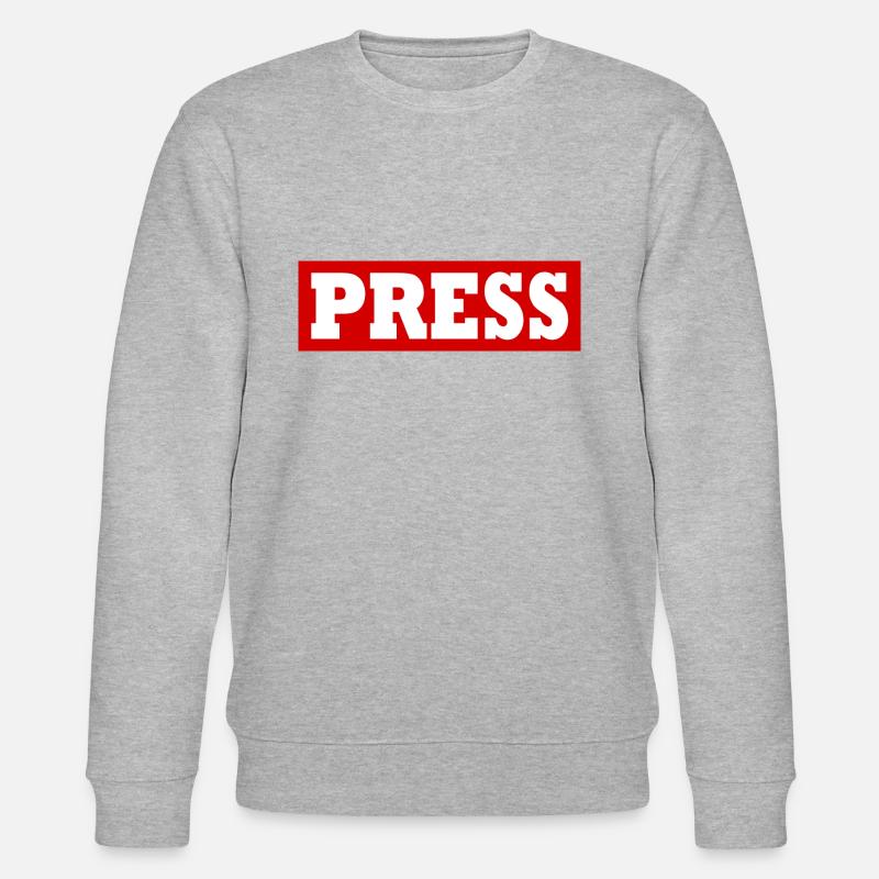 Press - Stanley/Stella Unisex Bio-Sweatshirt CHANGER  - Grau meliert