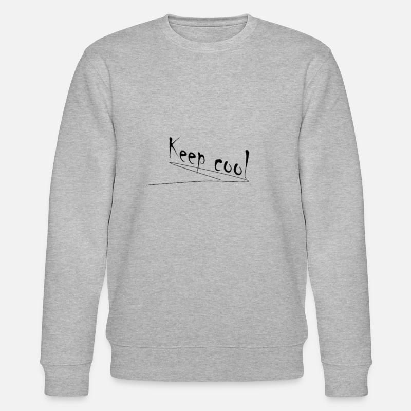 keep cool tshirt - Stanley/Stella CHANGER Unisex Organic Sweatshirt - heather grey