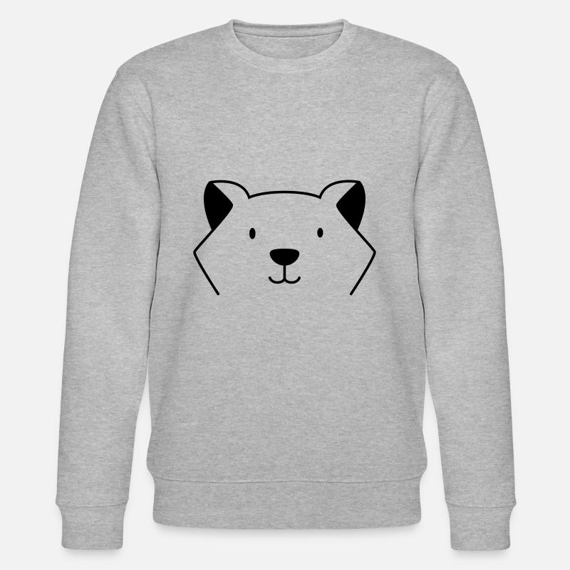 chien - Sweat bio CHANGER Stanley/Stella Unisexe - gris chiné