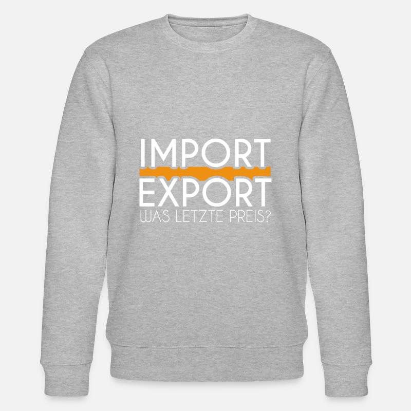 Import Expert Automobilkaufmann - Stanley/Stella Unisex Bio-Sweatshirt CHANGER - Grau meliert