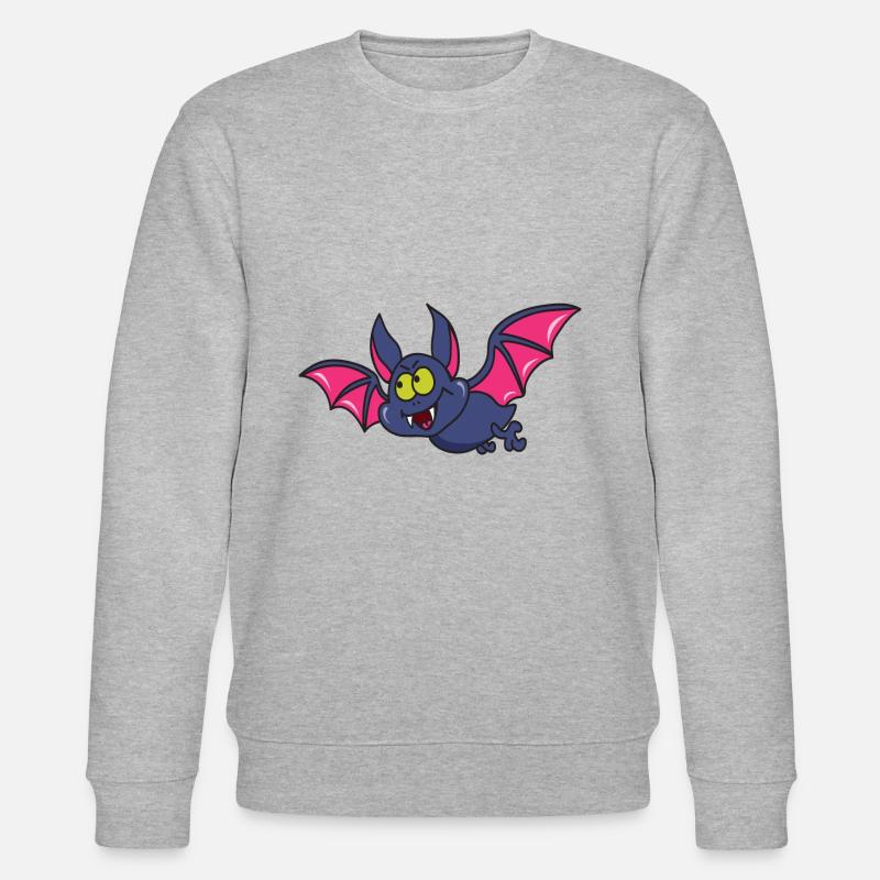 Drôle Bat Cool Cool - Sweat bio CHANGER Stanley/Stella Unisexe - gris chiné