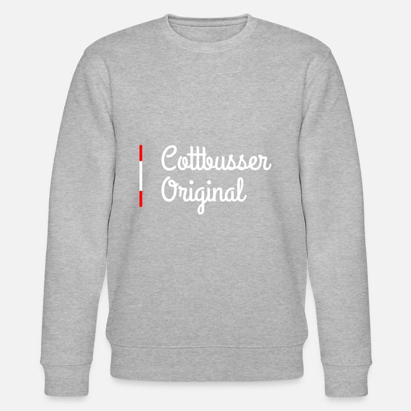 Cottbus - Stanley/Stella Unisex Bio-Sweatshirt CHANGER  - Grau meliert
