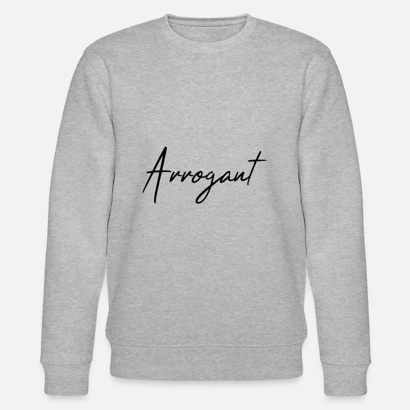 arrogant - Sweat bio CHANGER Stanley/Stella Unisexe - gris chiné