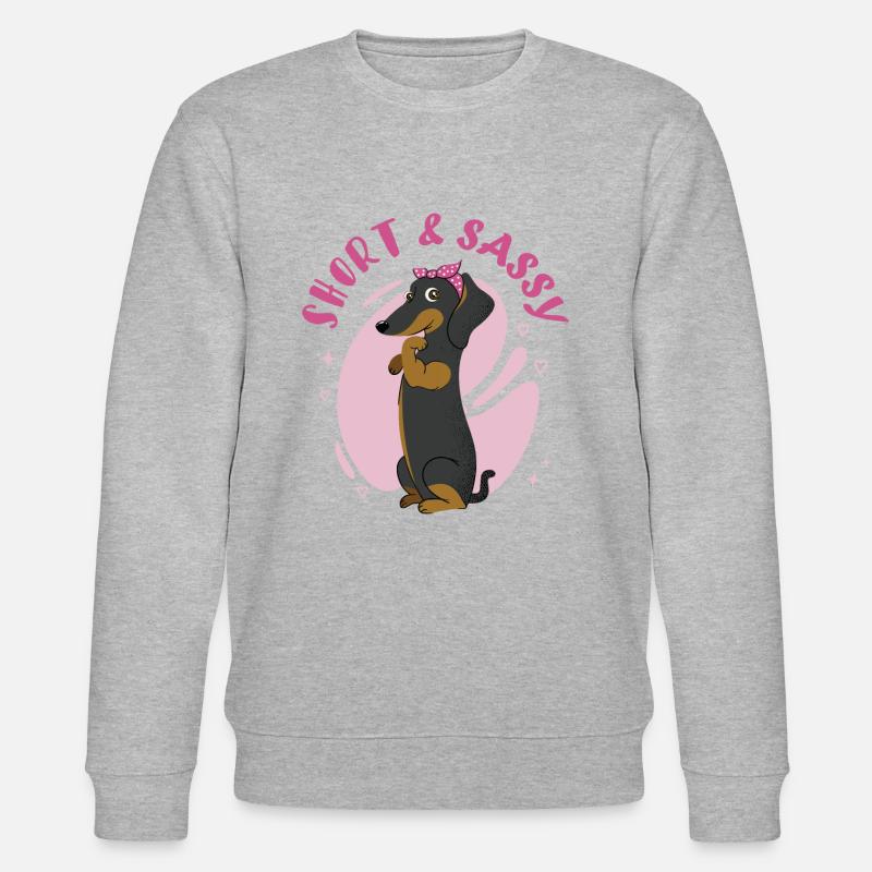 Weenie Maman Teckel - Sweat bio CHANGER Stanley/Stella Unisexe - gris chiné