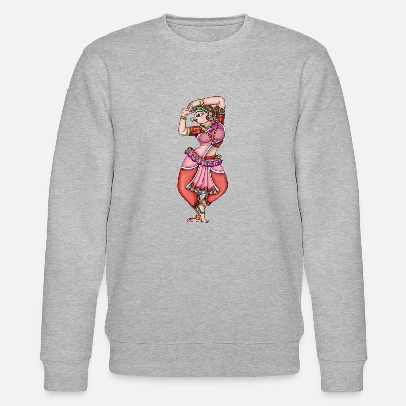 Tänzerin - Stanley/Stella Unisex Bio-Sweatshirt CHANGER  - Grau meliert