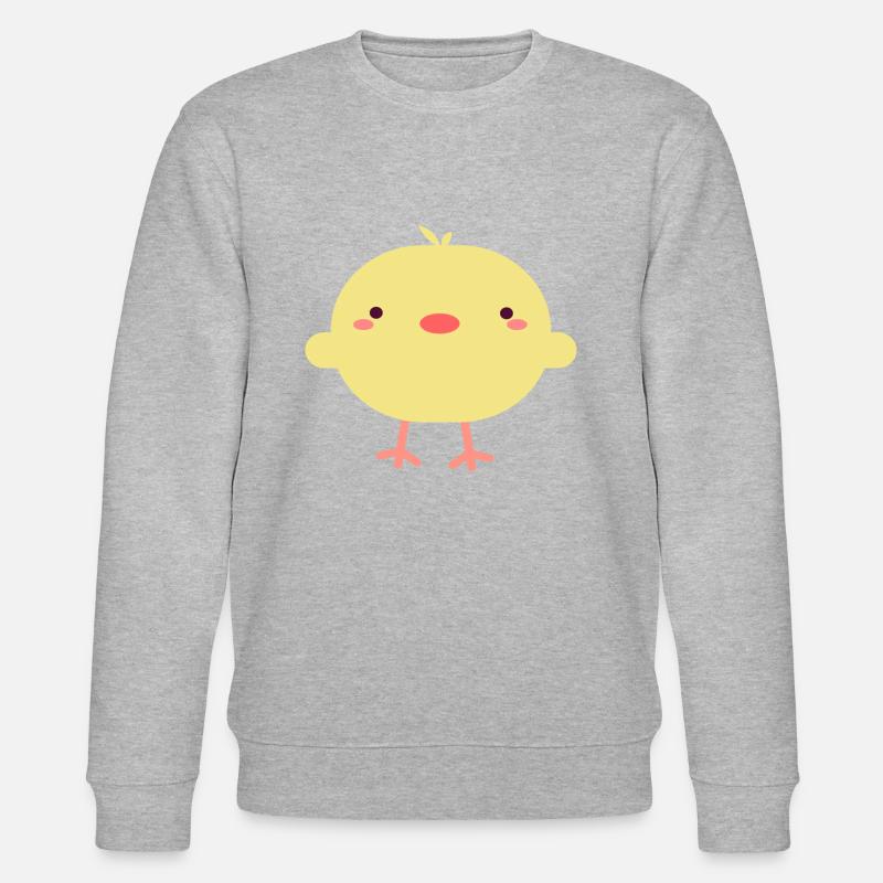 das Küken - Stanley/Stella Unisex Bio-Sweatshirt CHANGER  - Grau meliert