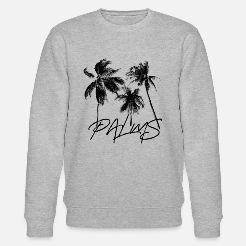 Palms (delta) - Stanley/Stella Unisex Bio-Sweatshirt CHANGER  - Grau meliert
