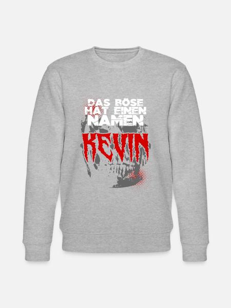 Das böse heisst Kevin - Stanley/Stella Unisex Bio-Sweatshirt CHANGER - Grau meliert