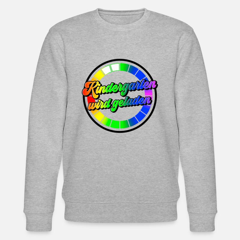 Kindergarten wird geladen - Stanley/Stella Unisex Bio-Sweatshirt CHANGER  - Grau meliert