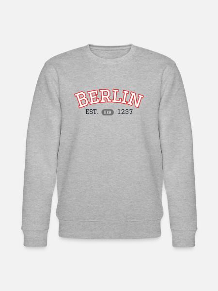 Berlin Hoodie - Stanley/Stella CHANGER Unisex Organic Sweatshirt - heather grey