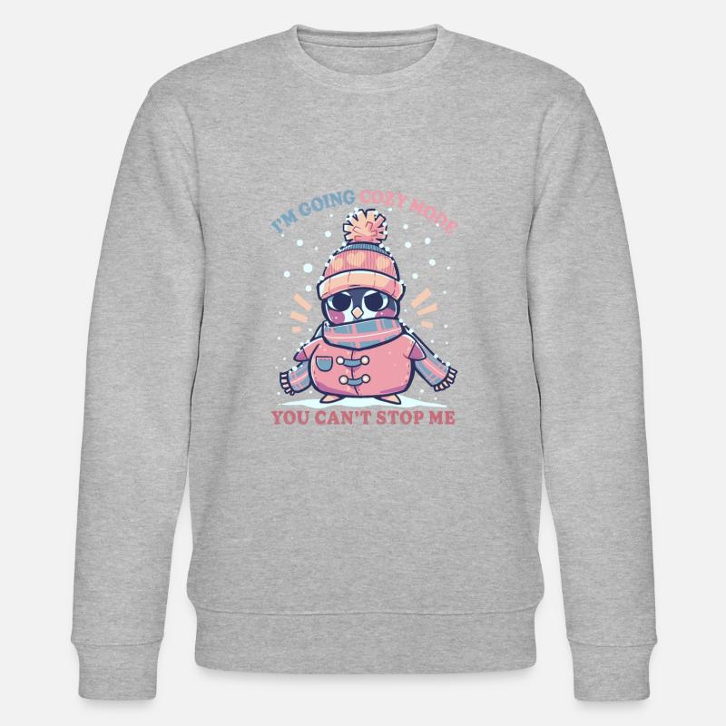 Cozy Mode - Stanley/Stella CHANGER Unisex Organic Sweatshirt - heather grey