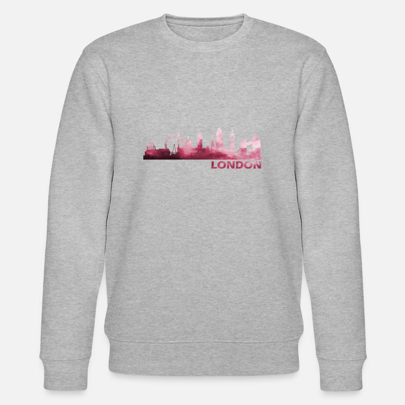 Londres - Sweat bio CHANGER Stanley/Stella Unisexe - gris chiné