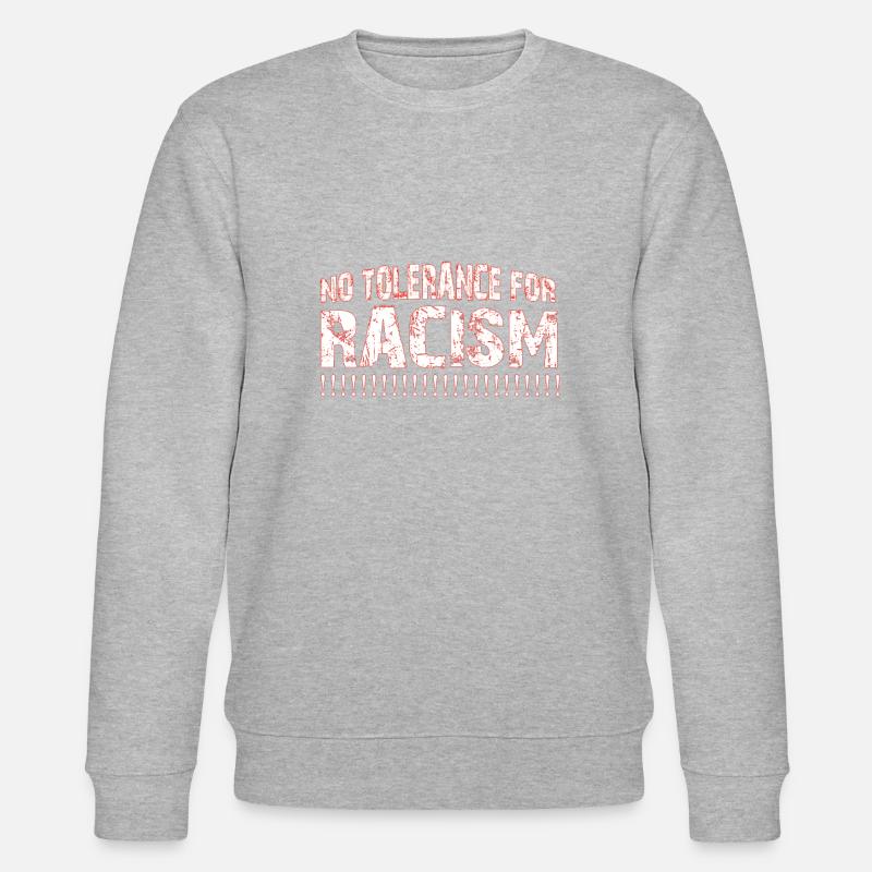 Antifa - Stanley/Stella Unisex Bio-Sweatshirt CHANGER  - Grau meliert
