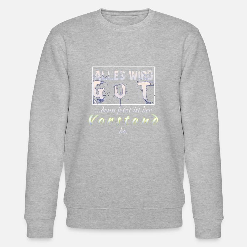 Vorstand - Stanley/Stella Unisex Bio-Sweatshirt CHANGER  - Grau meliert