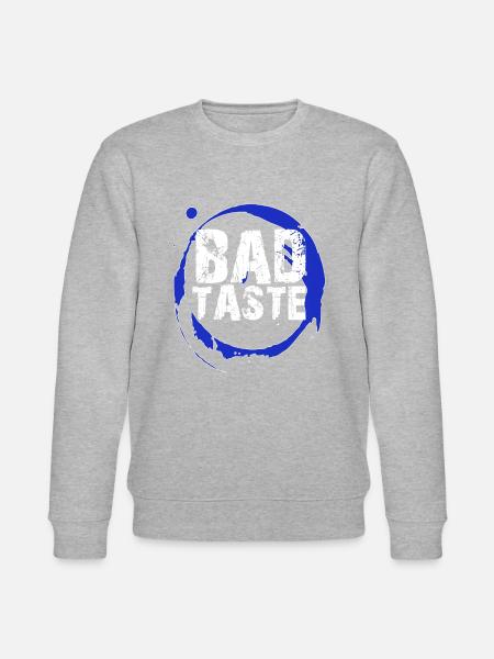 Bad Taste Party kostym - Ekologisk sweatshirt CHANGER unisex från Stanley/Stella - gråmelerad