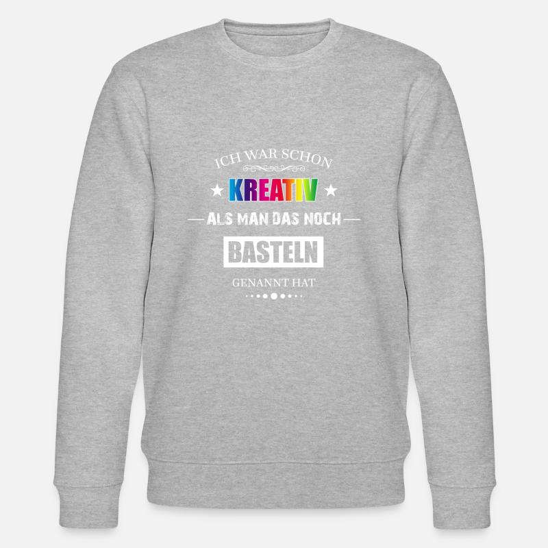 Basteln - Stanley/Stella Unisex Bio-Sweatshirt CHANGER  - Grau meliert