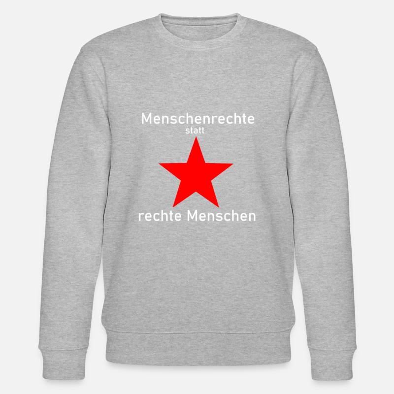 Antirassismus - Stanley/Stella Unisex Bio-Sweatshirt CHANGER  - Grau meliert