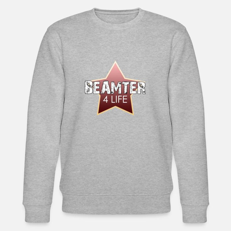 Beamter auf Lebenszeit - Stanley/Stella Unisex Bio-Sweatshirt CHANGER  - Grau meliert
