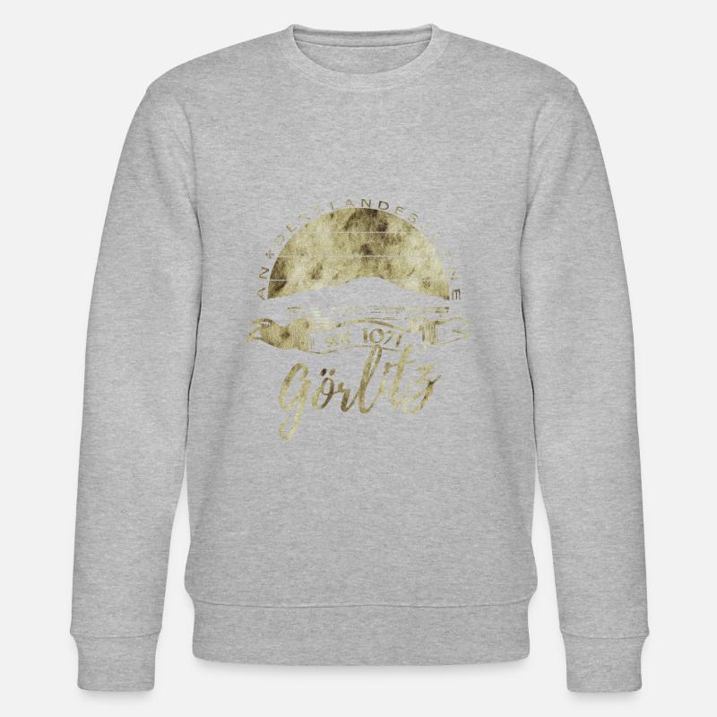 Görlitz retro - Stanley/Stella Unisex Bio-Sweatshirt CHANGER  - Grau meliert