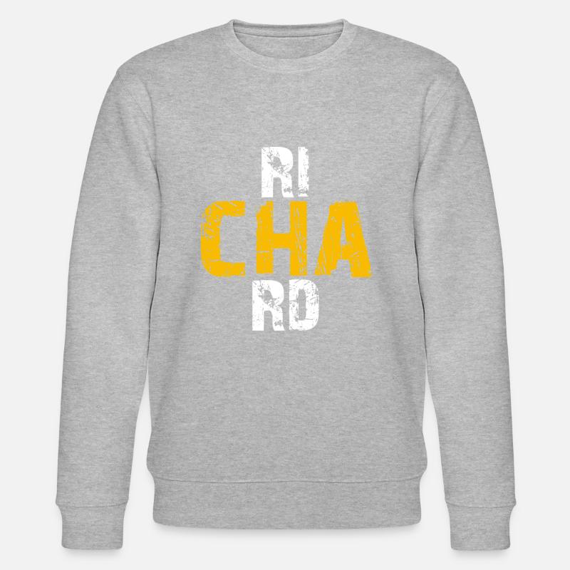 Richard - Stanley/Stella Unisex Bio-Sweatshirt CHANGER  - Grau meliert