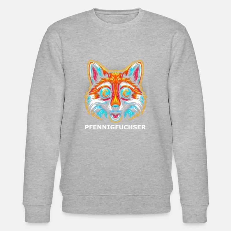 Pfennigfuchser - Stanley/Stella Unisex Bio-Sweatshirt CHANGER  - Grau meliert