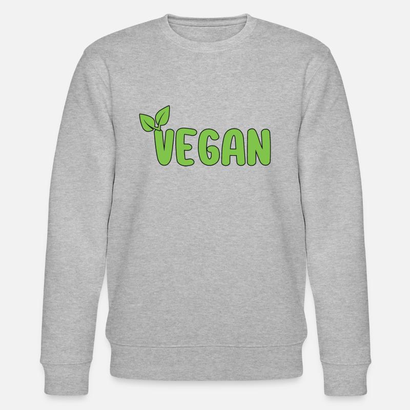 Vegan - Stanley/Stella Unisex Bio-Sweatshirt CHANGER  - Grau meliert