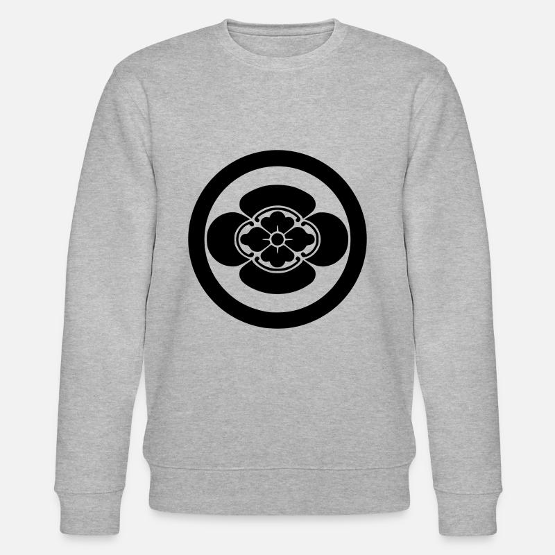 Mokkoumon-Clan - Stanley/Stella Unisex Bio-Sweatshirt CHANGER  - Grau meliert