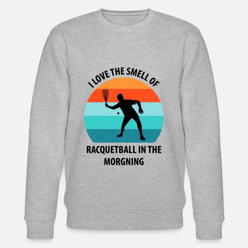 Racqueetball - Stanley/Stella Unisex Bio-Sweatshirt CHANGER  - Grau meliert