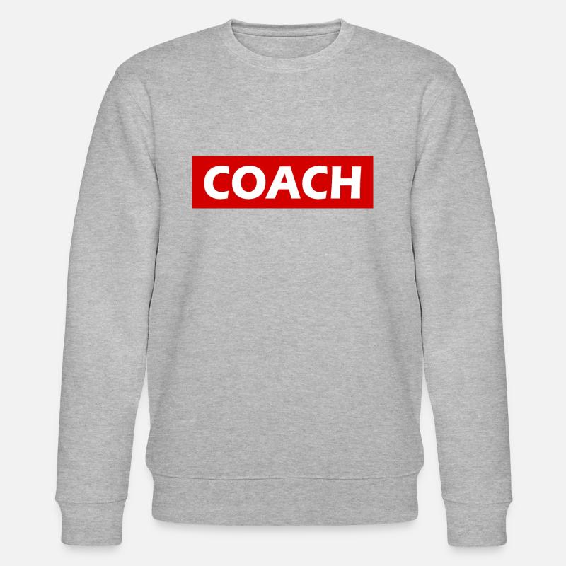 Coach - Stanley/Stella Unisex Bio-Sweatshirt CHANGER  - Grau meliert