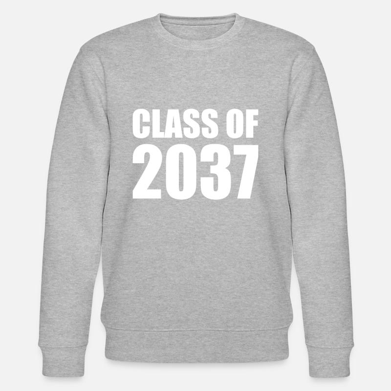Class of 2037 - Stanley/Stella Unisex Bio-Sweatshirt CHANGER  - Grau meliert