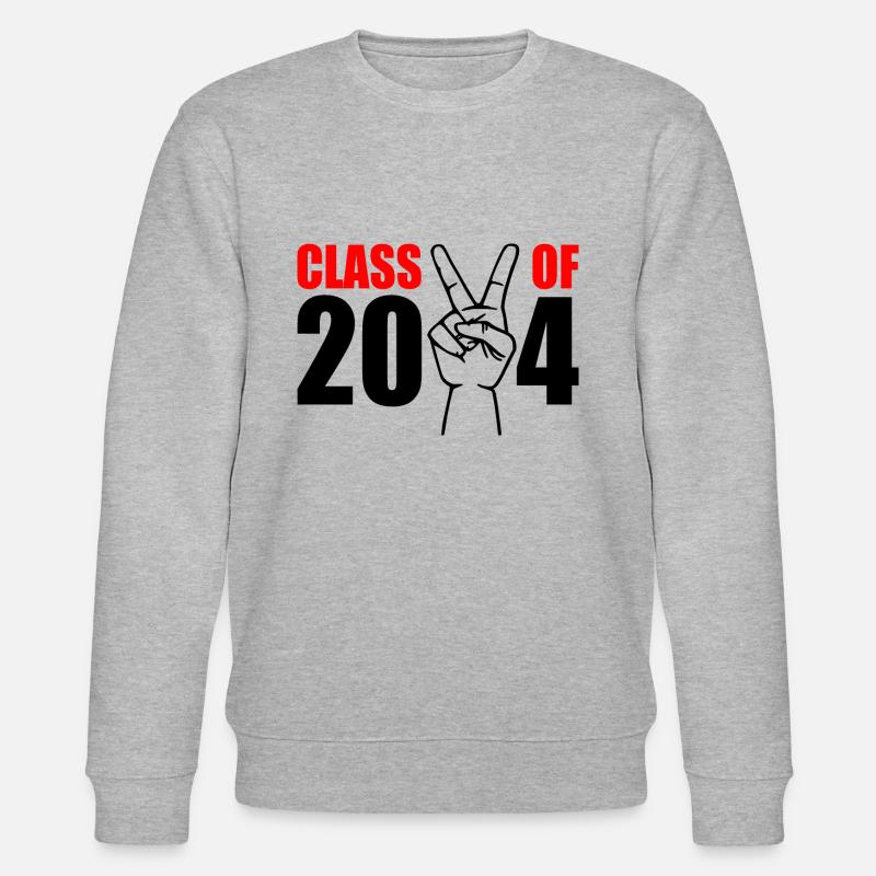 Class of 2024 - Stanley/Stella Unisex Bio-Sweatshirt CHANGER  - Grau meliert