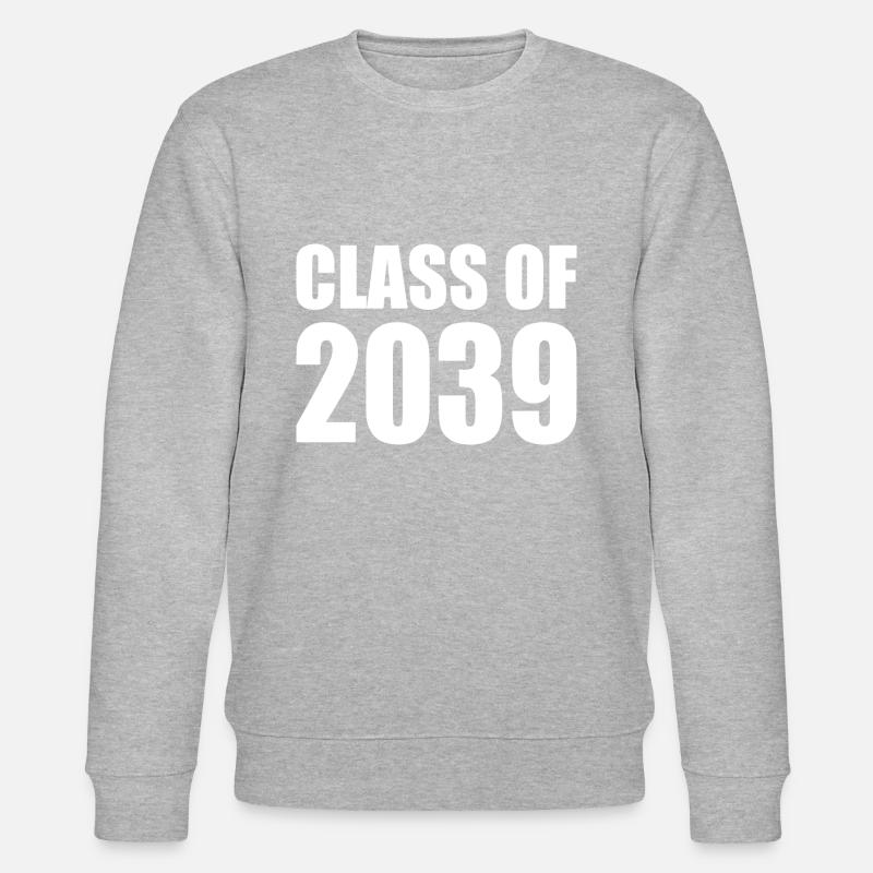 Class of 2039 - Stanley/Stella Unisex Bio-Sweatshirt CHANGER  - Grau meliert