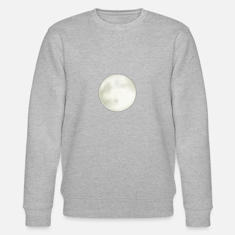 Mond - Stanley/Stella Unisex Bio-Sweatshirt CHANGER  - Grau meliert