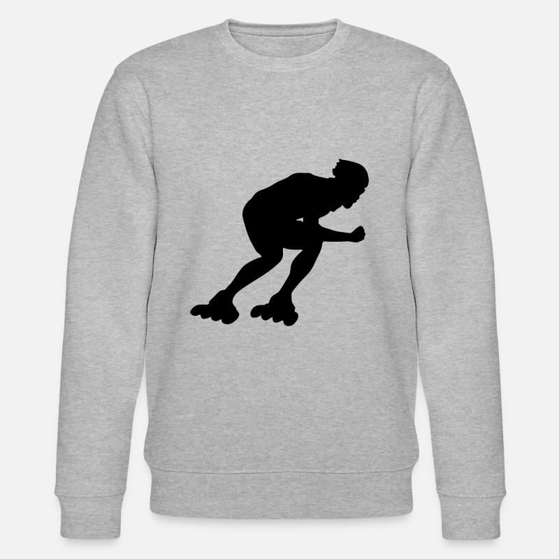 inline skating - Stanley/Stella CHANGER Unisex Organic Sweatshirt - heather grey