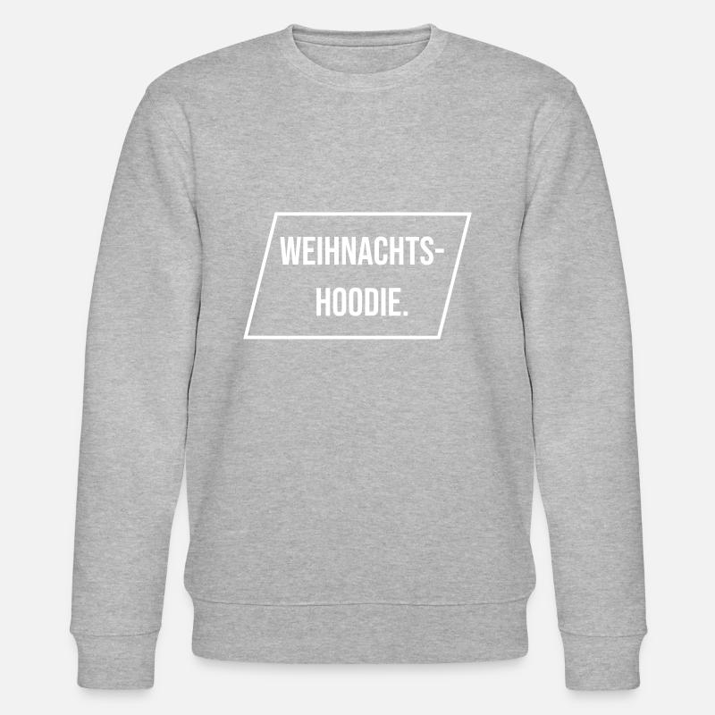 christmas, weihnachten - Stanley/Stella Unisex Bio-Sweatshirt CHANGER  - Grau meliert