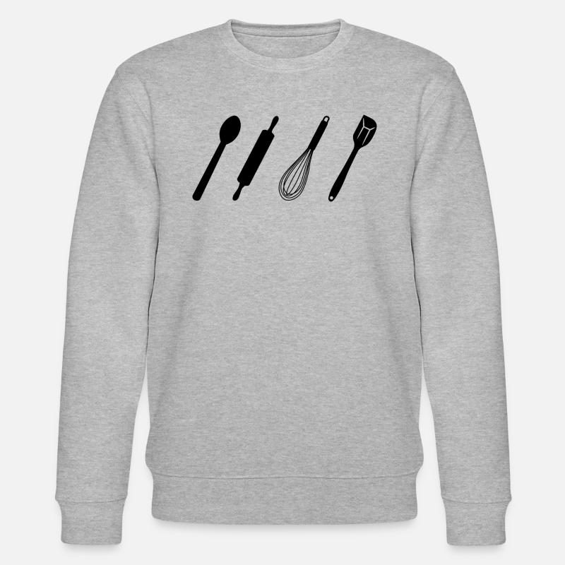 Outils de cuisson - Sweat bio CHANGER Stanley/Stella Unisexe - gris chiné